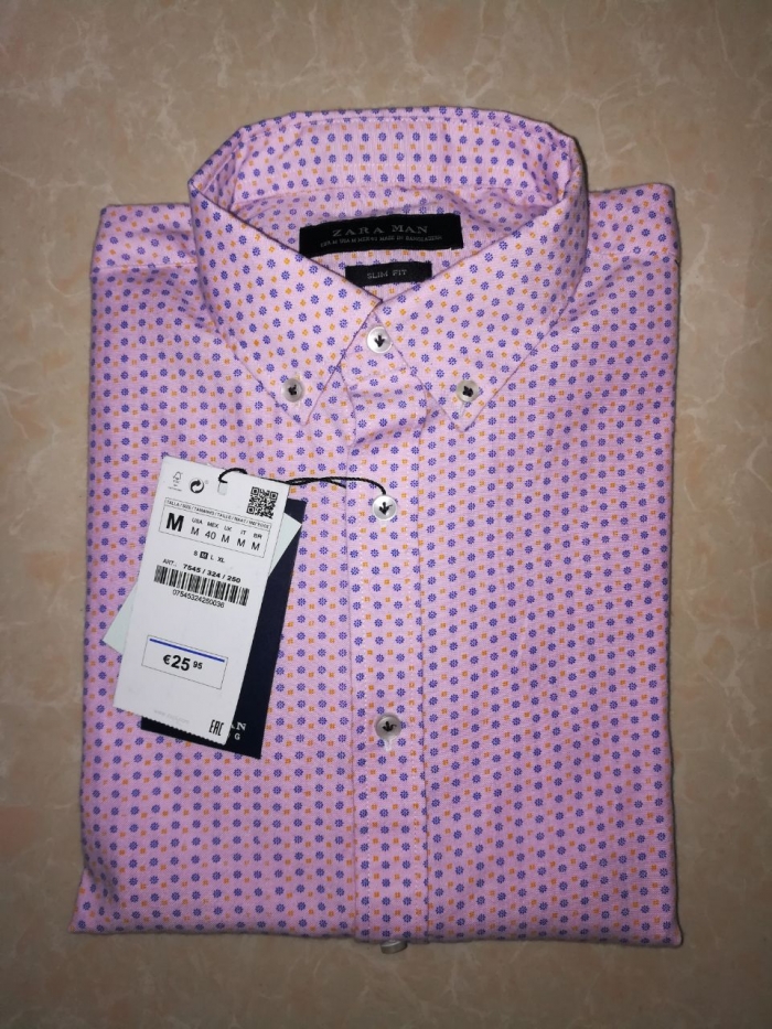 zara shirt mens price