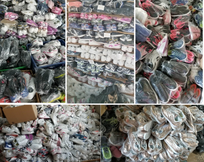 reebok shoes stocklot