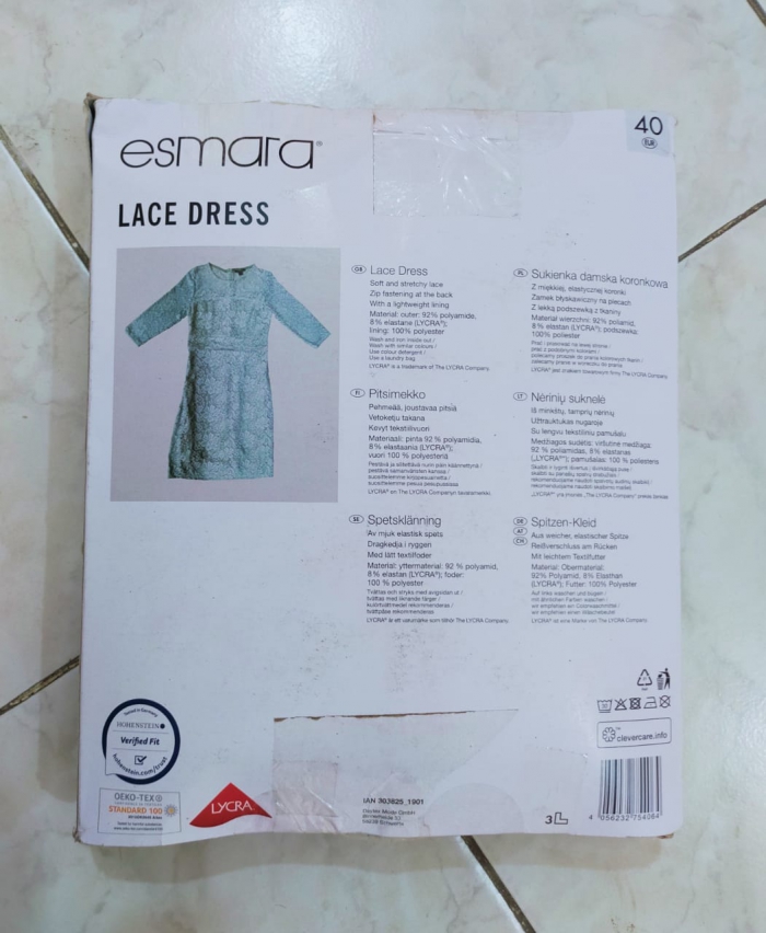 ESMARA Women barchat sport, Stock lot clothing, Official archives of  Merkandi